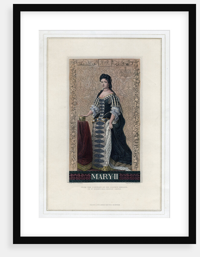 Mary II, Queen of England, Scotland and Ireland by R Anderson
