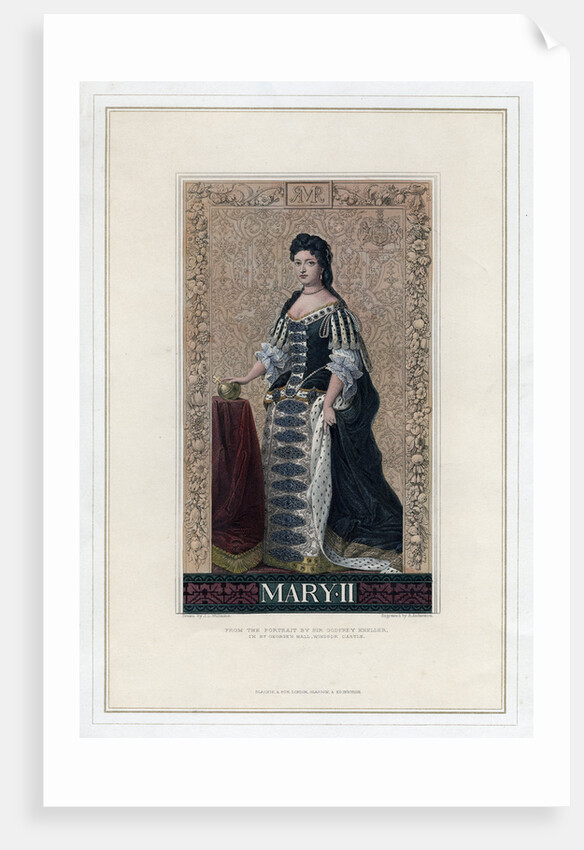 Mary II, Queen of England, Scotland and Ireland by R Anderson