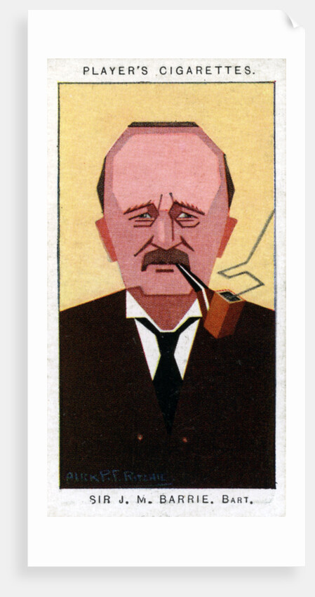 Sir James Matthew Barrie, author of Peter Pan by Alick P F Ritchie