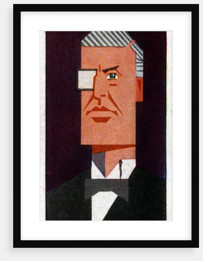 Austen Chamberlain, British politician by Alick P F Ritchie
