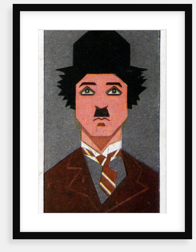 Charlie Chaplin, British film actor and director by Alick P F Ritchie