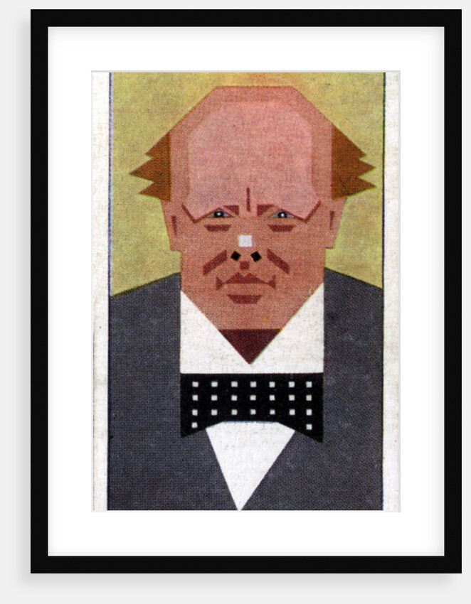 Winston Churchill, British Prime Minister by Alick P F Ritchie