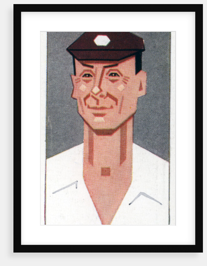 Sir Jack Hobbs, British cricketer by Alick P F Ritchie