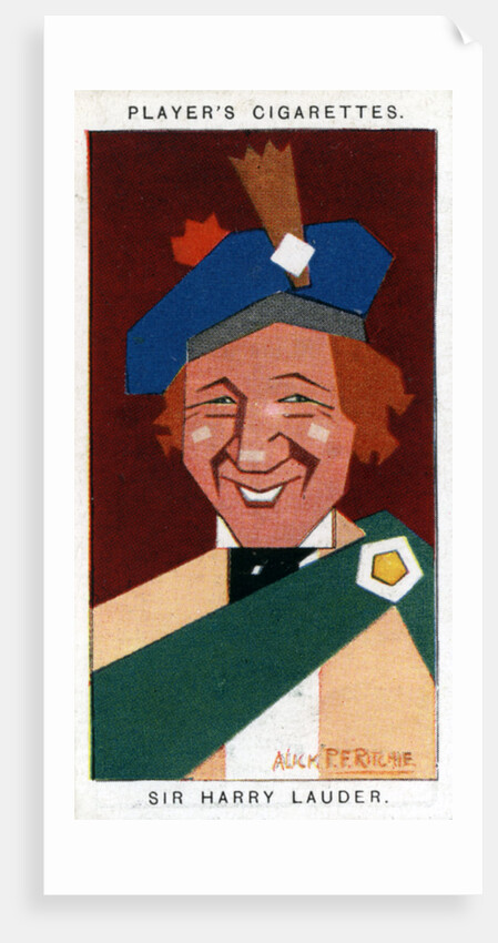 Sir Harry Lauder, Scottish comedian by Alick P F Ritchie