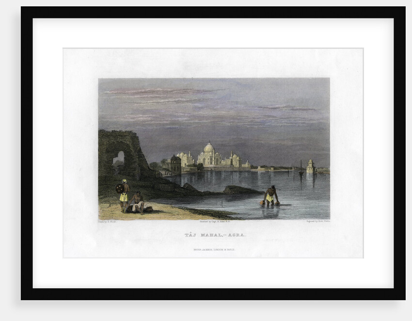 Taj Mahal, Agra, India by Robert Wallis