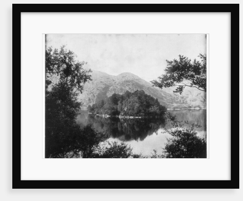 Ellen's Isle, Loch Katrine, Scotland by John L Stoddard