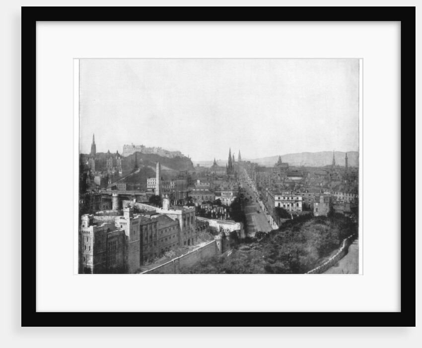 Edinburgh and Scott's Monument by John L Stoddard