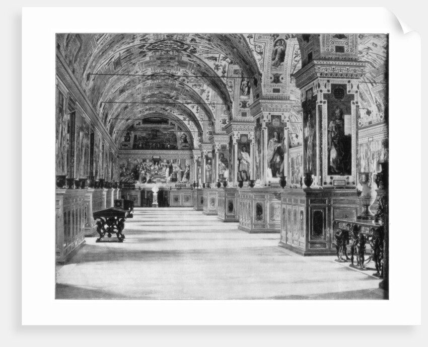The Vatican Library, Rome by John L Stoddard