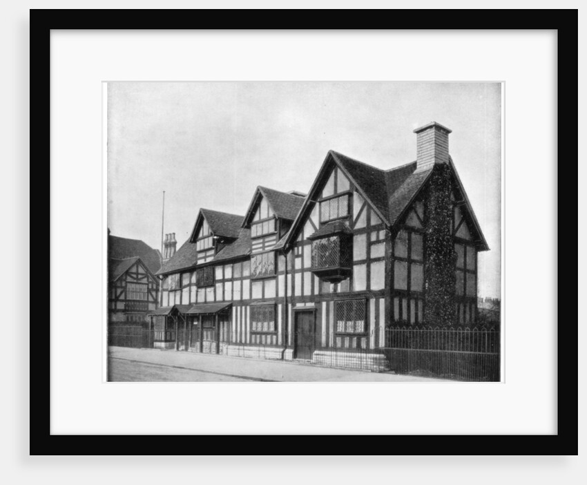 William Shakespeare's house, Stratford-upon-Avon, Warwickshire by John L Stoddard