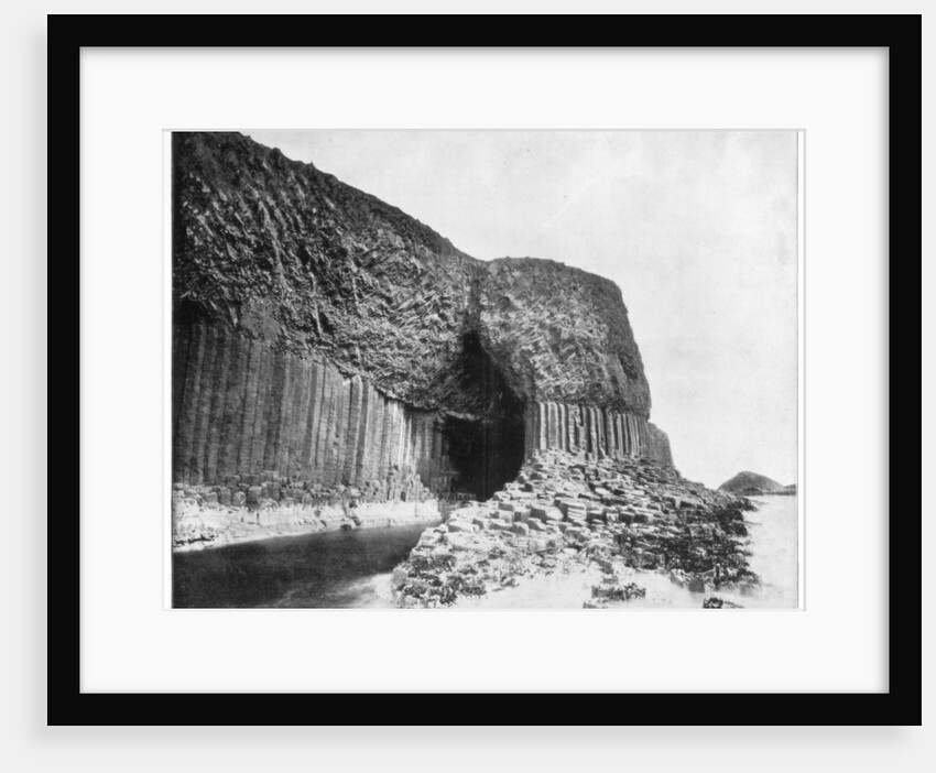 Fingal's Cave, Scotland by John L Stoddard