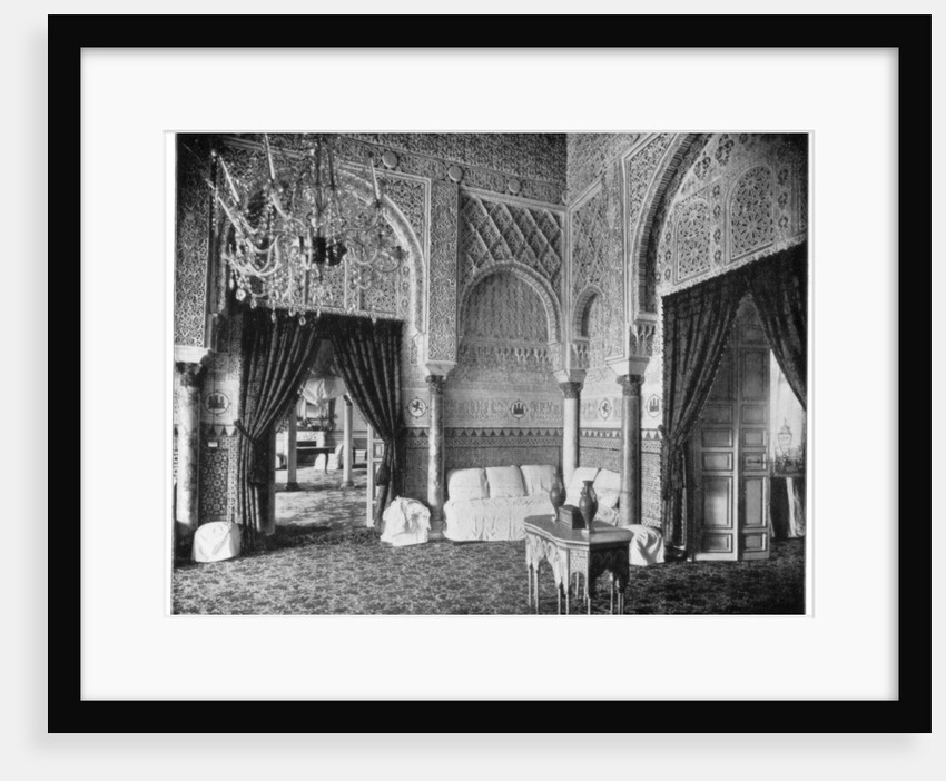 Salon of Maria de Padilla, Alcazar, Seville, Spain by John L Stoddard