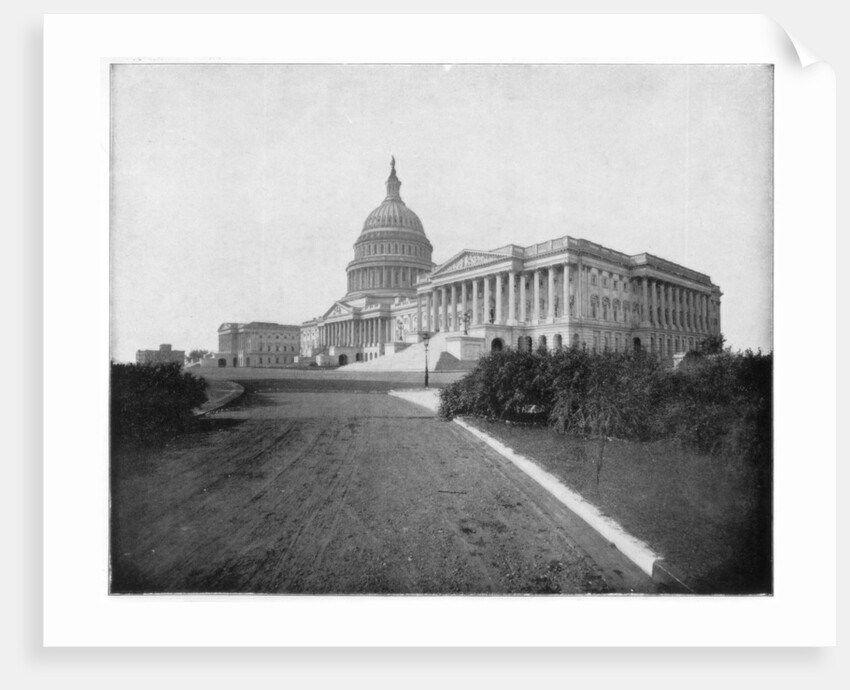 The Capitol, Washington DC by John L Stoddard