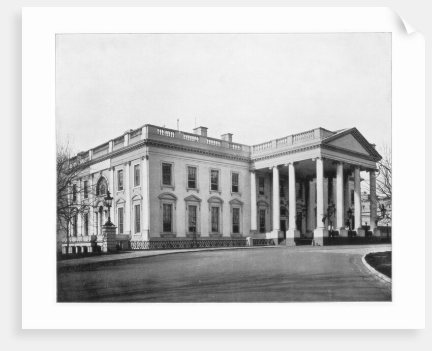 The White House, Washington DC by John L Stoddard