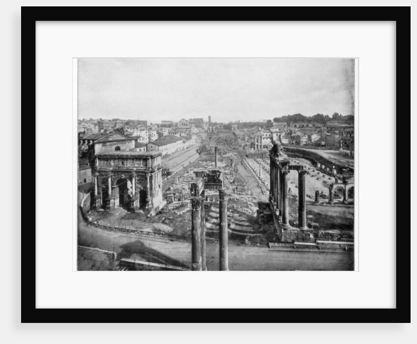 The Forum, Rome by John L Stoddard