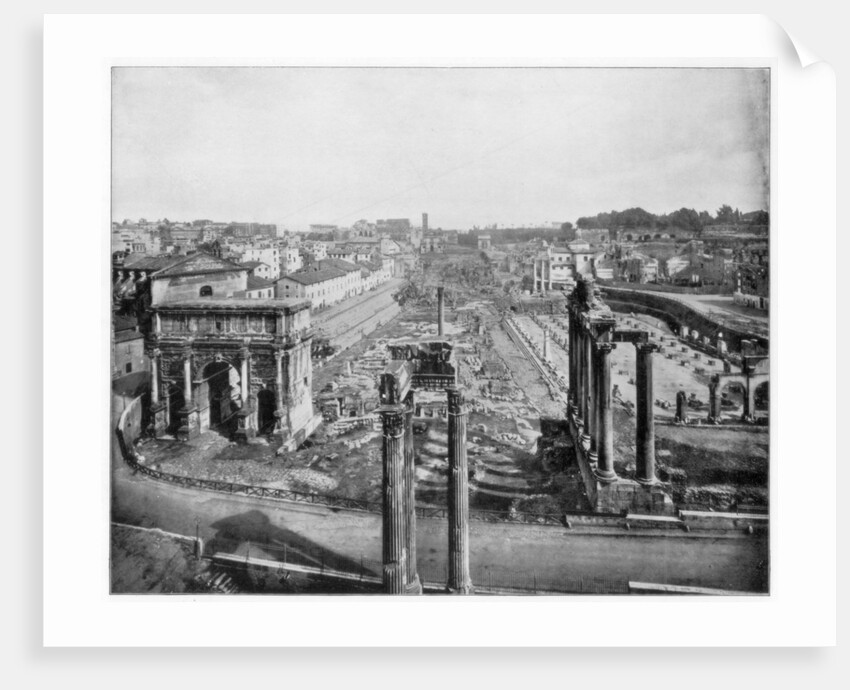 The Forum, Rome by John L Stoddard