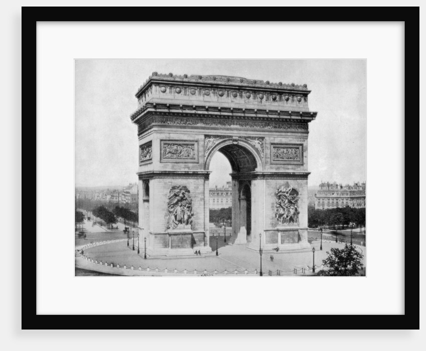 Arc de Triomphe, Paris by John L Stoddard