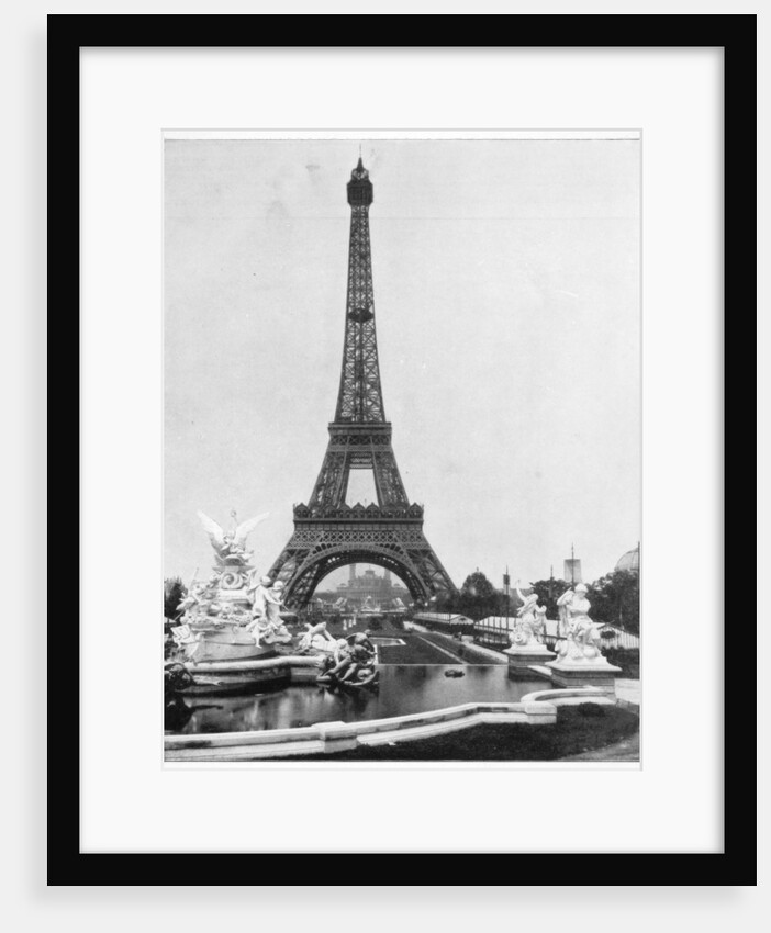 Eiffel Tower, Paris by John L Stoddard