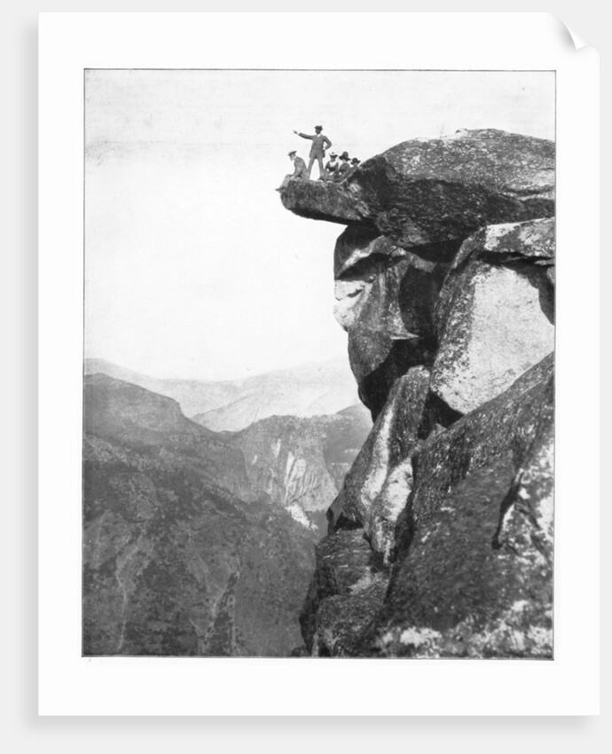 Glacier Point, Yosemite Valley, California, USA by John L Stoddard