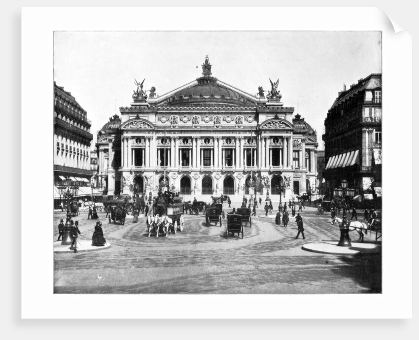 Grand Opera House, Paris by John L Stoddard