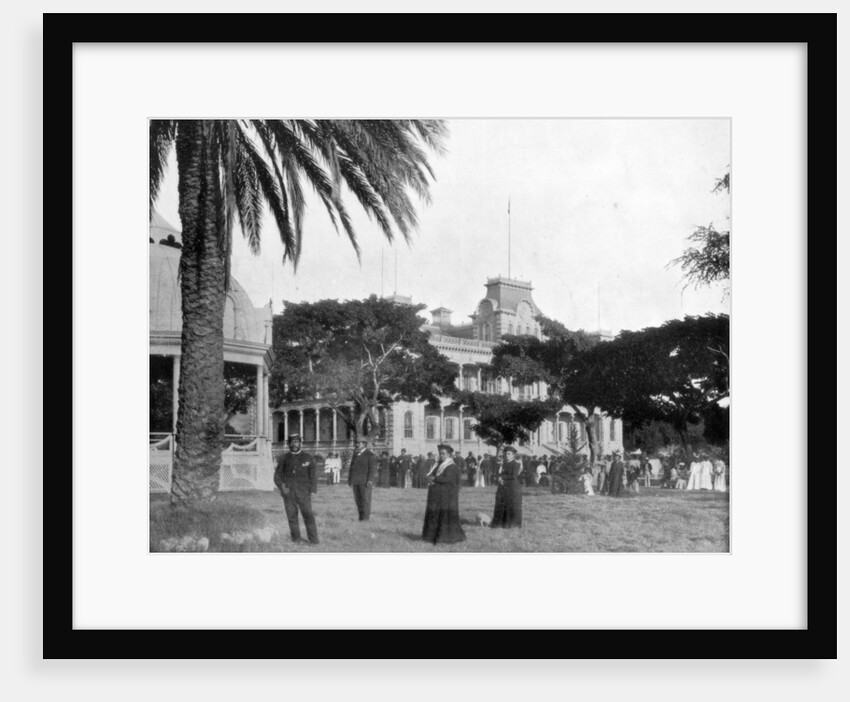 Royal Palace, Honolulu, Sandwich Islands by John L Stoddard