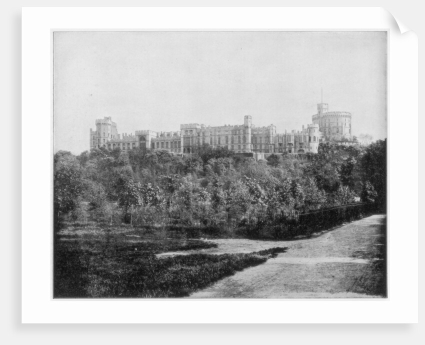 Windsor Castle, England by John L Stoddard