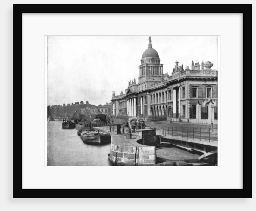 Custom House, Dublin, Ireland by John L Stoddard