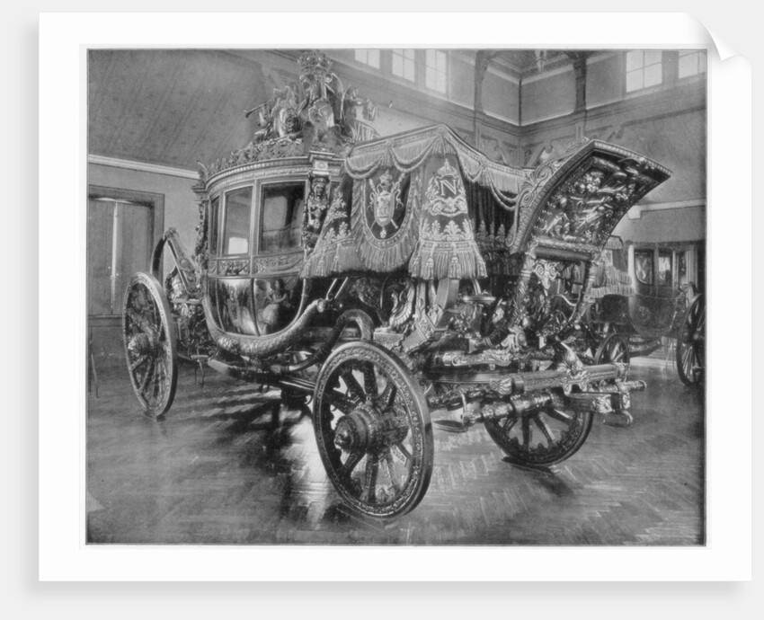 Napoleon's carriage, Versailles by John L Stoddard