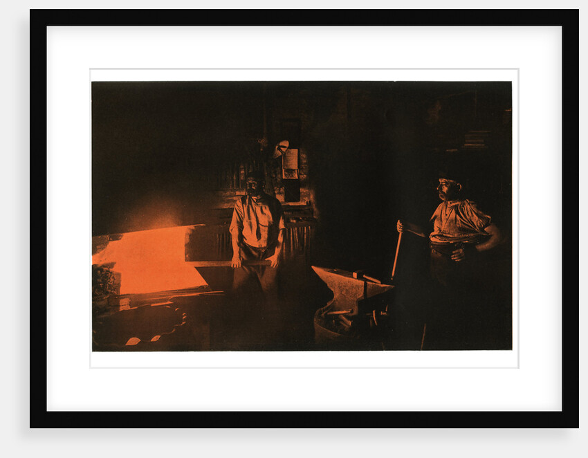 The Smithy by Waldemar Titzenthaler