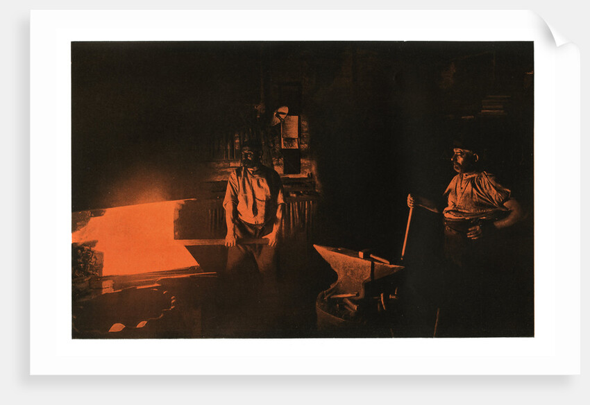 The Smithy by Waldemar Titzenthaler