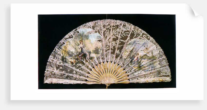 Fan by Duvelleroy by Jean Malvaux