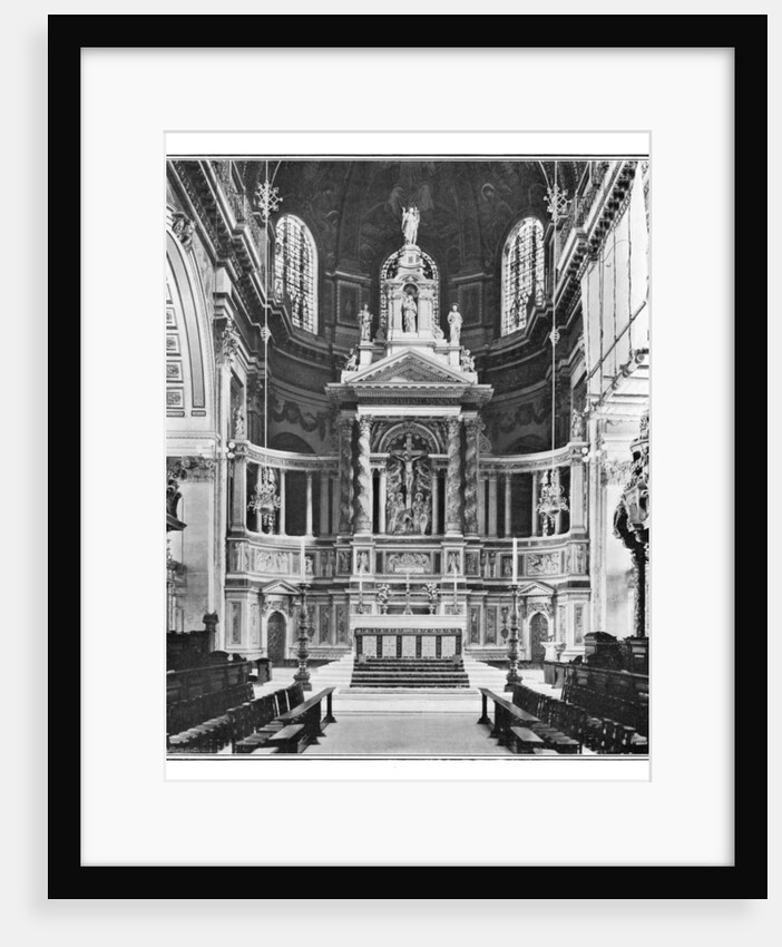 The Reredos in St Paul's Cathedral by Anonymous