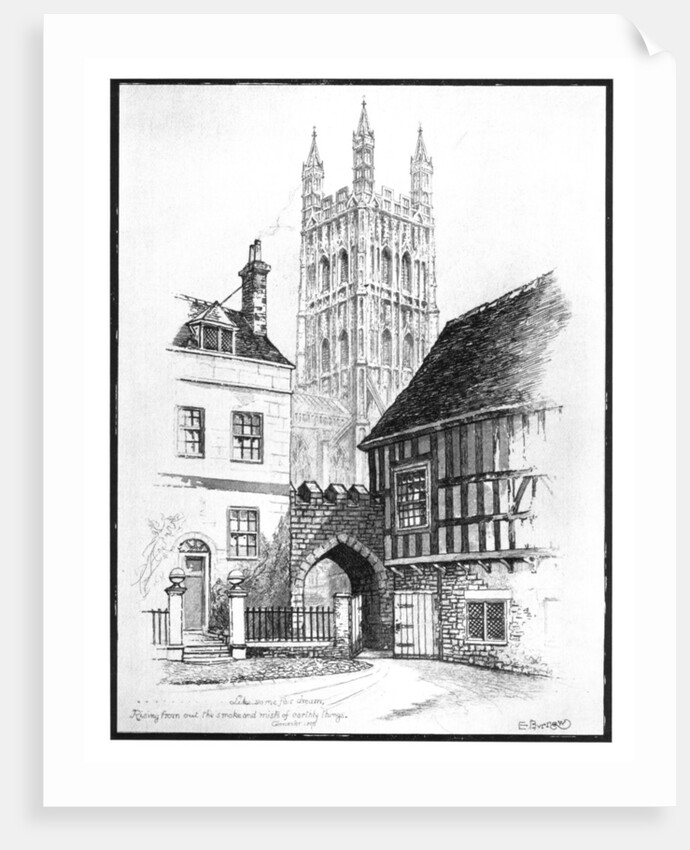 Gloucester Cathedral by Edward J Burrows