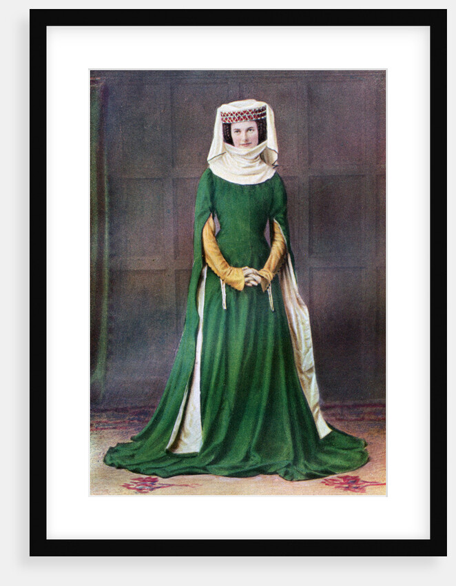 Lady's dress by Anonymous