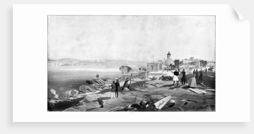 Sebastopol from the Rear of Fort Nicholas by William Simpson