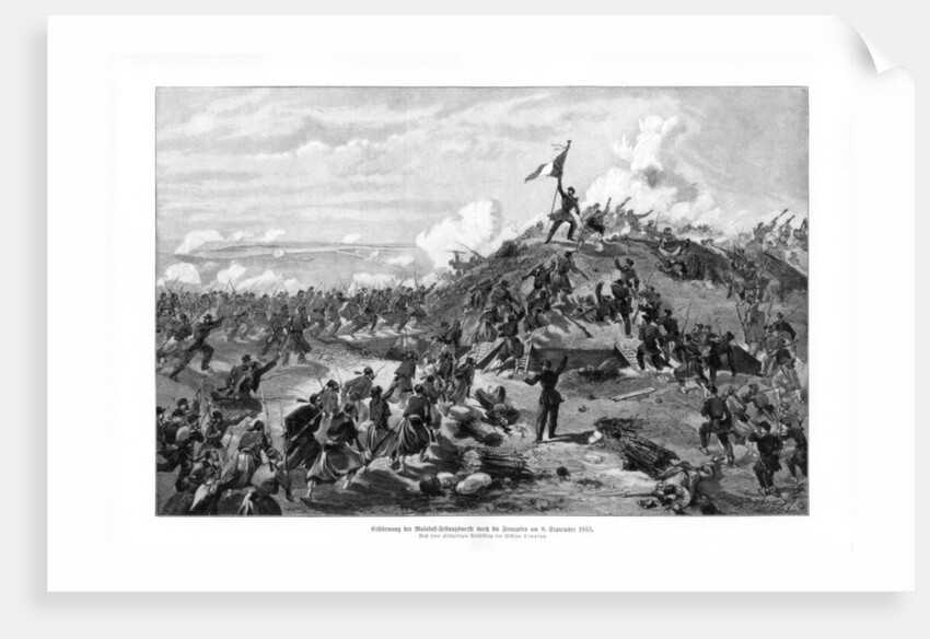 he Attack on the Malakoff by William Simpson
