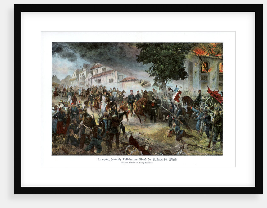 Crown Prince Friedrich III of Germany, Austro-Prussian War by Anonymous