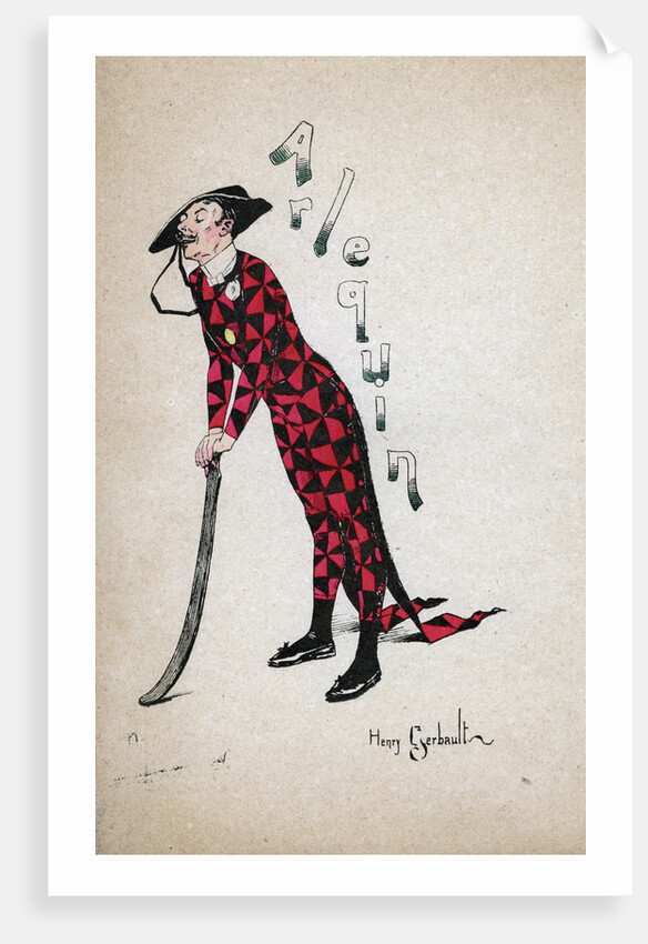 Harlequin by Henry Gerbault