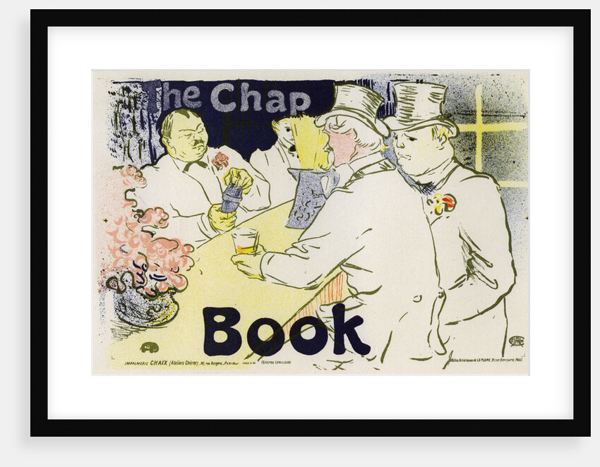 The Chap Book by Henri de Toulouse-Lautrec