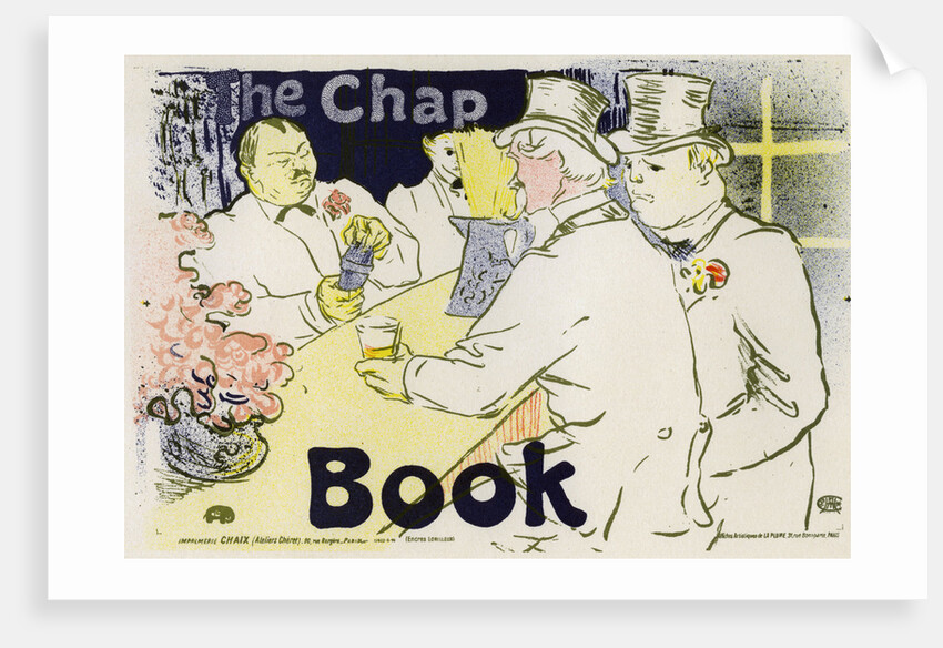 The Chap Book by Henri de Toulouse-Lautrec