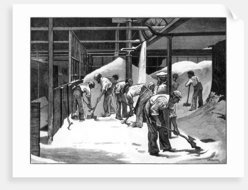 Sugar making at the Counterslip refinery, Bristol by WB Murray