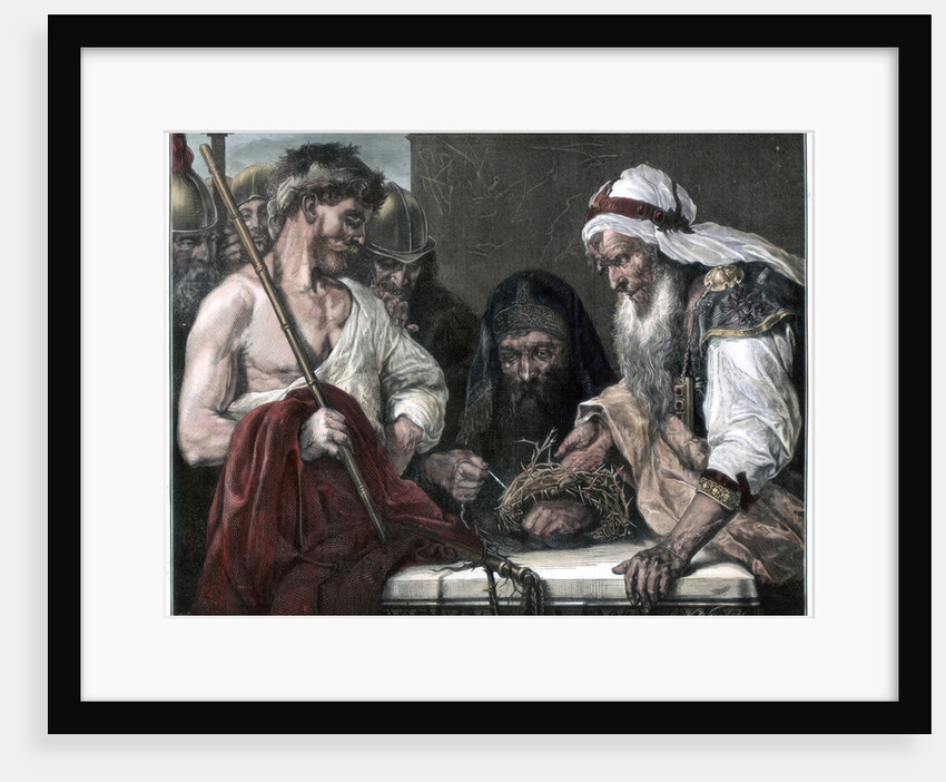Plaiting the Crown of Thorns by Anonymous
