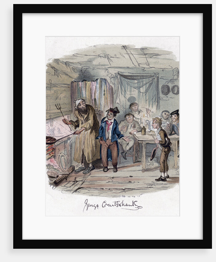 Oliver Twist by George Cruikshank