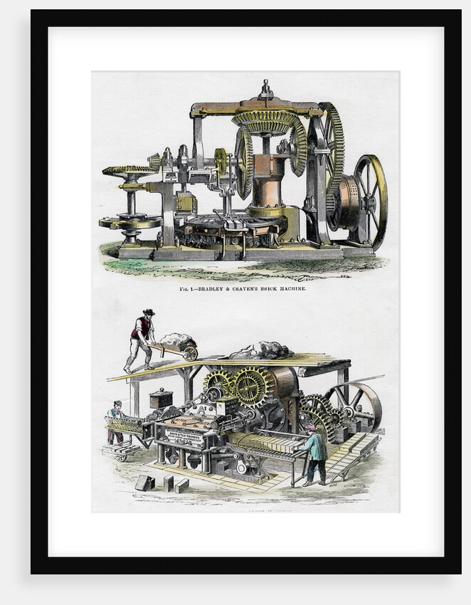 Brick machines by Anonymous