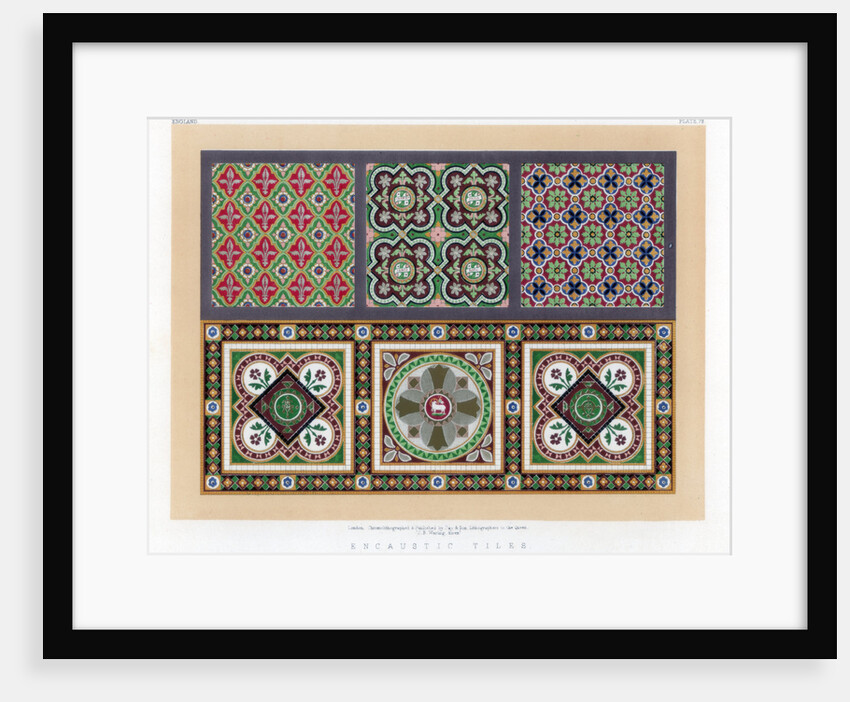 Encaustic Tiles by John Burley Waring