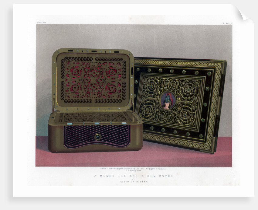 A Money Box and Album Cover by John Burley Waring