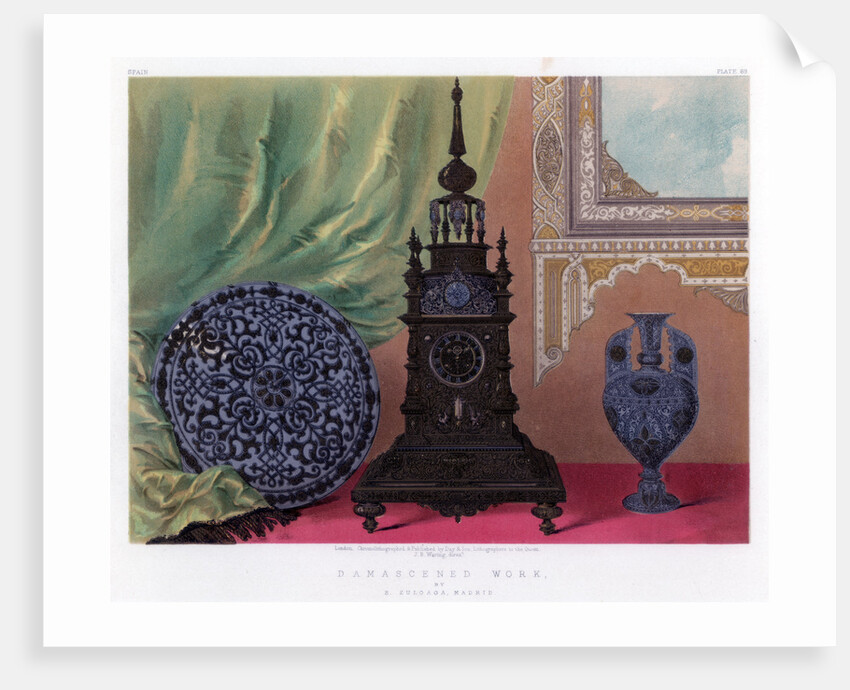 Damascened Work by John Burley Waring