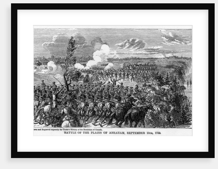 Battle of the Plains of Abraham, September 13th by Anonymous