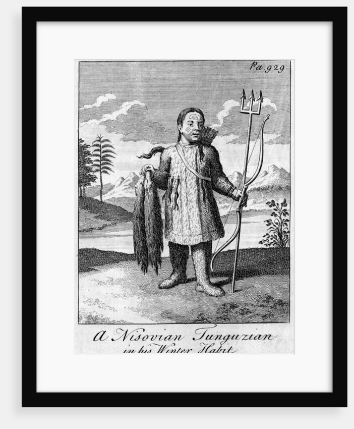 A Nisovian Tunguzian in his Winter Habit by Anonymous