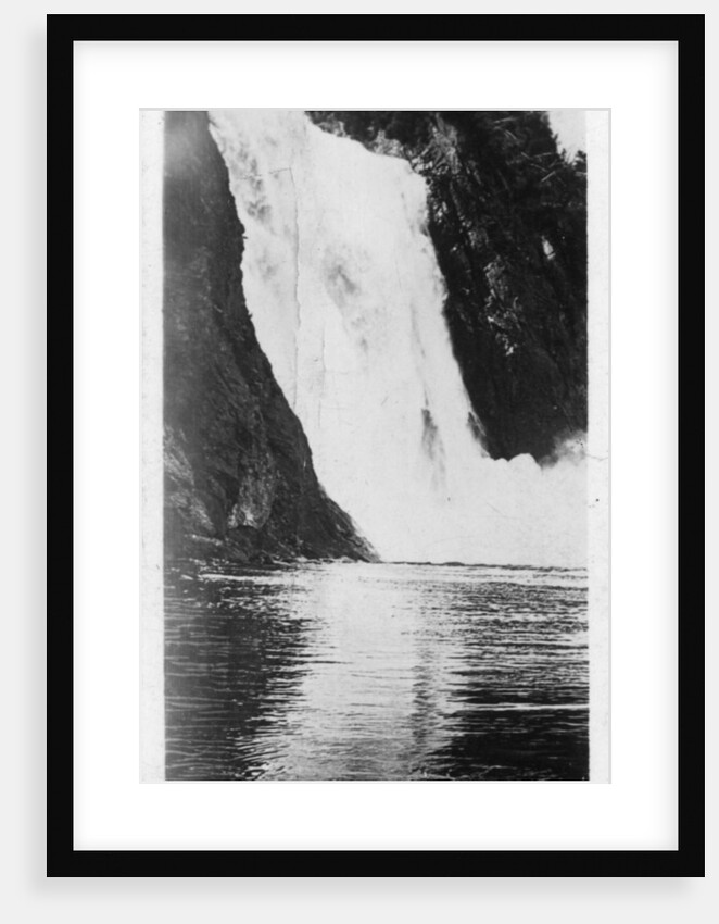 Montmorency Falls, Quebec, Canada by Anonymous