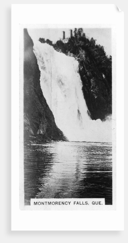 Montmorency Falls, Quebec, Canada by Anonymous
